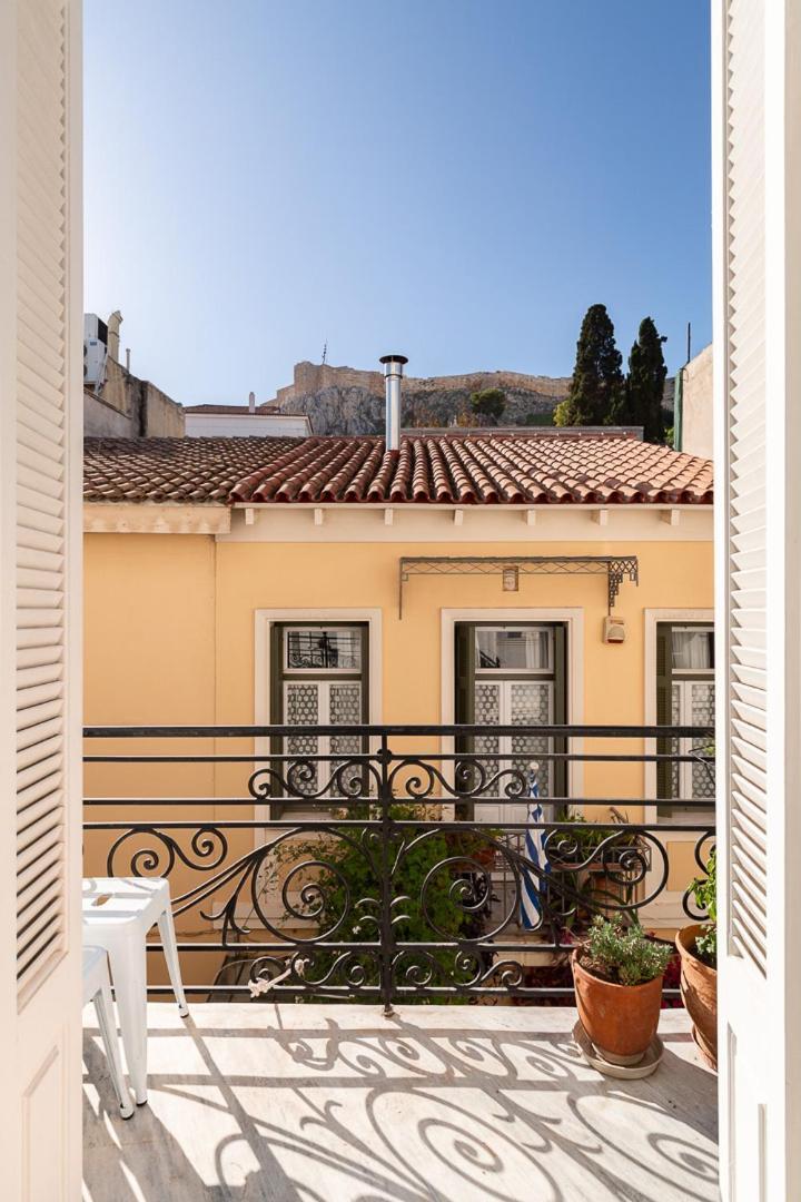 Athenian Getaway Villa In Plaka With Acropolis View By Athenian Homes Bagian luar foto