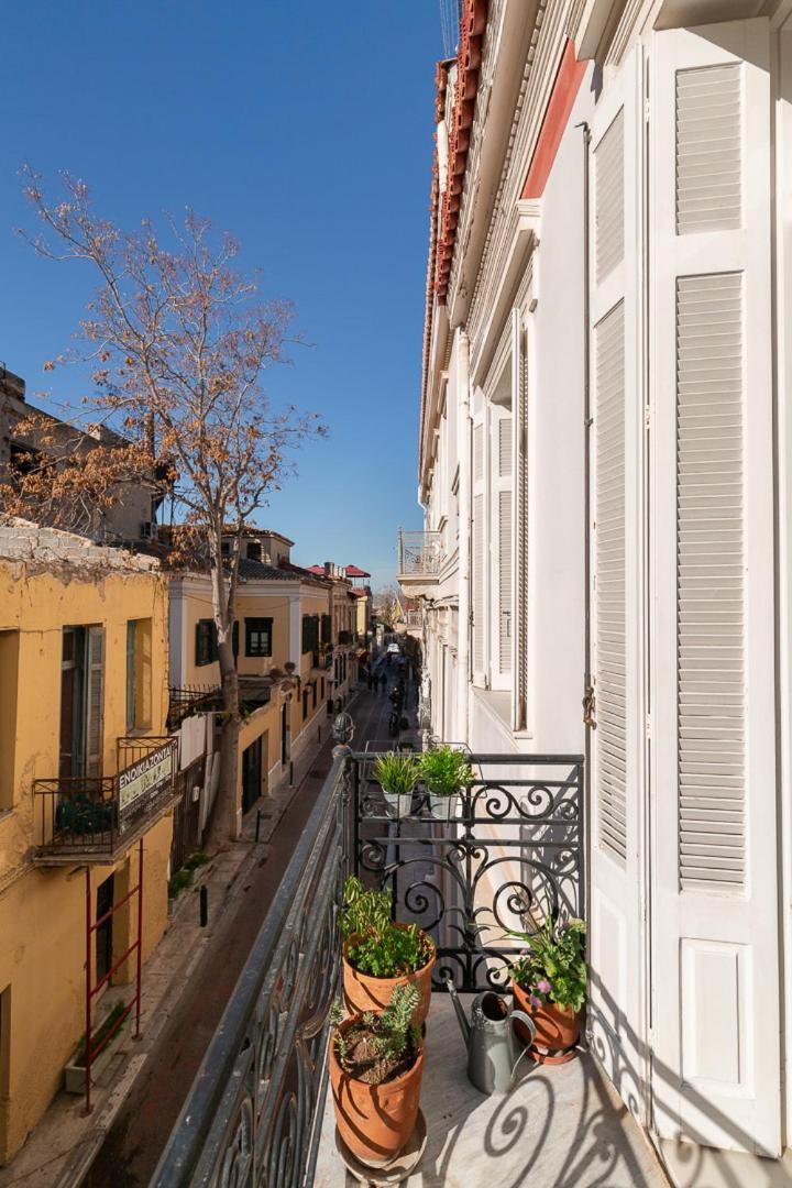 Athenian Getaway Villa In Plaka With Acropolis View By Athenian Homes Bagian luar foto